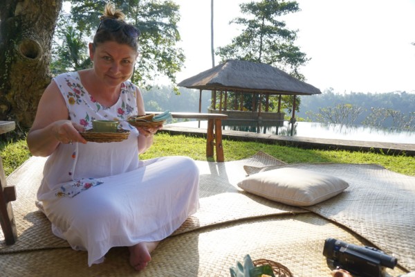 VLife Blog vlife.blog Tee im Amandari Ubud