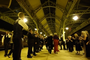 Blog Royal Scotsman Perron Champagnerempfang