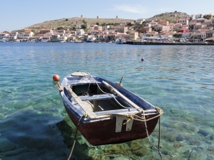 Griechenland Chalki Boot