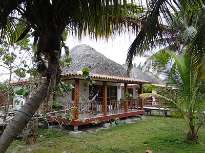 kuba-robinson Bungalow auf der Insel Cayo Levisa