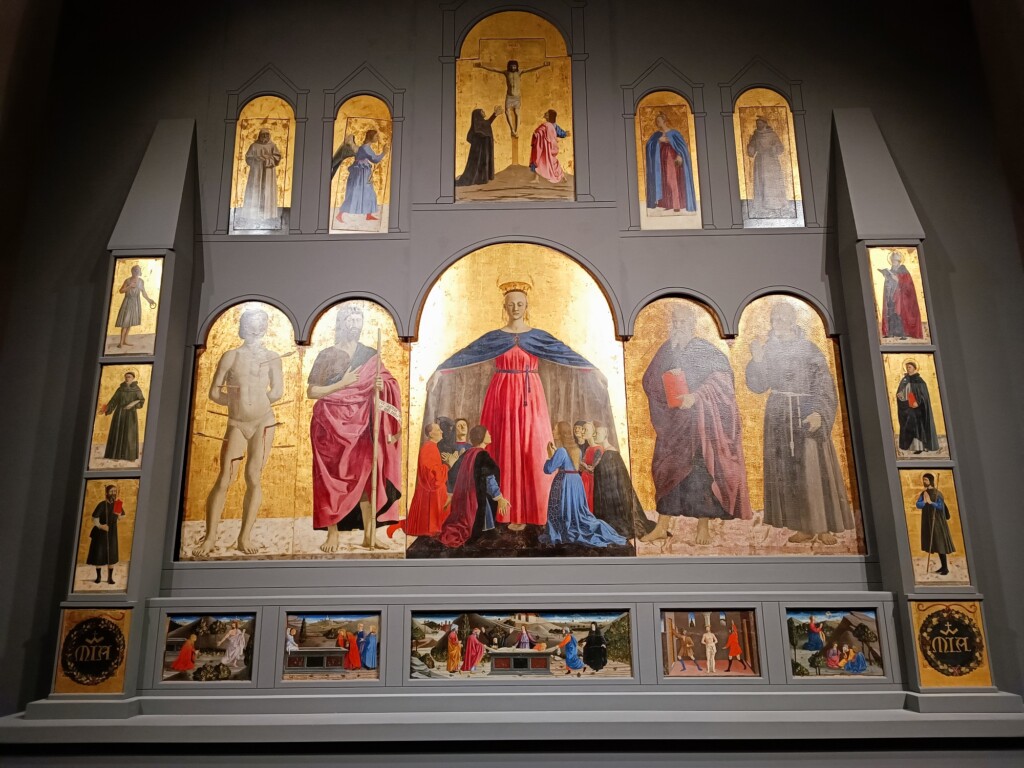 © VLife Blog vlife.blog – Ein Werk von Piero della Francesca im Museo Civice in Sansepolcro.