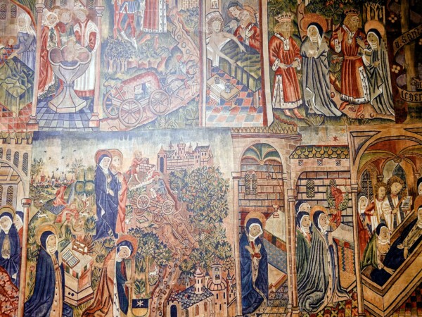 © VLife Blog vlife.blog Geschichte der heiligen Odilia, Schutzpatronin des Elsass.