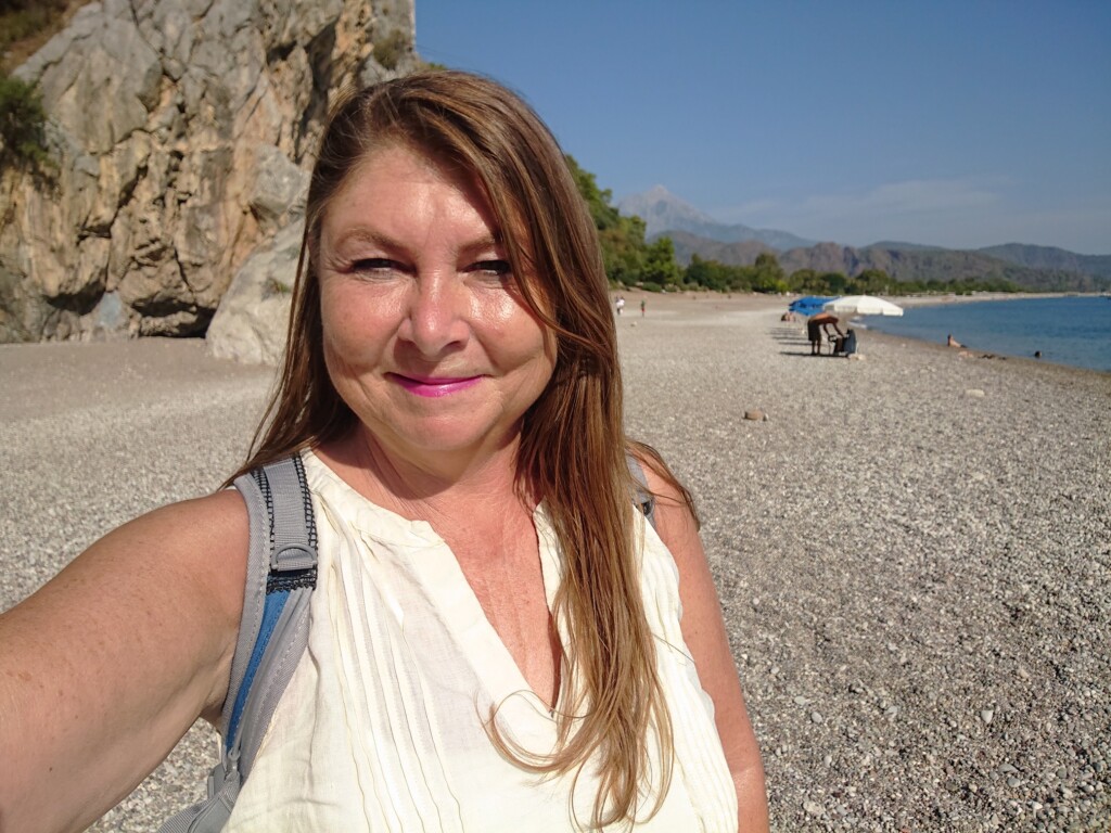 © VLife Blog – vlife.blog Selfie am Strand von Olympos.