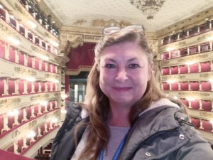 © VLife Blog – vlife.blog Selfie im Mailänder Opernhaus Teatro alla Scala.