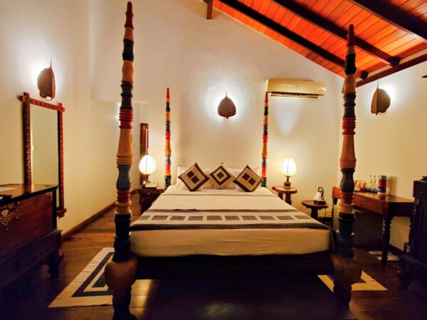 © VLife Blog vlife.blog Sri Lanka Classic-Deluxe-Zimmer im Thaulle Ayurveda Resort.