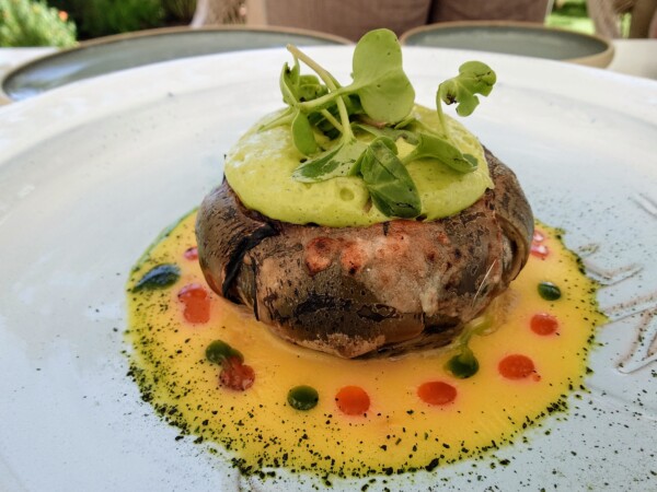 © VLife Blog vlife.blog Vorspeise im italiensichen Restaurant Sensya im The View Hotel Agadir.