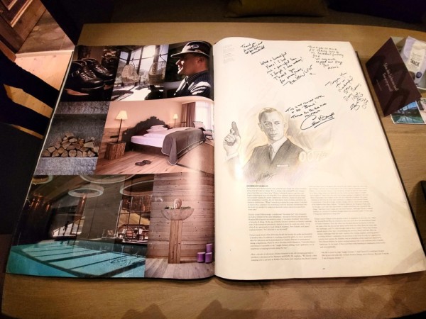 © VLife Blog vlife.blog – Daniel Craig und das Team wohnten während der Dreharbeiten zu Spectre im Hotel Bergland Sölden.