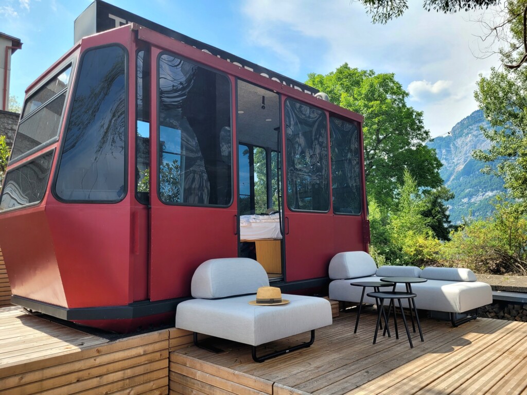 © VLife Blog vlife.blog Die Tiny House Gondel am Walensee.